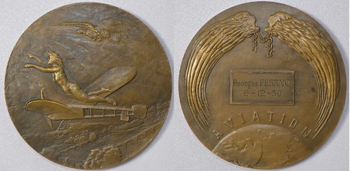 1930 French Aviation Medal to Georges Ferrand
