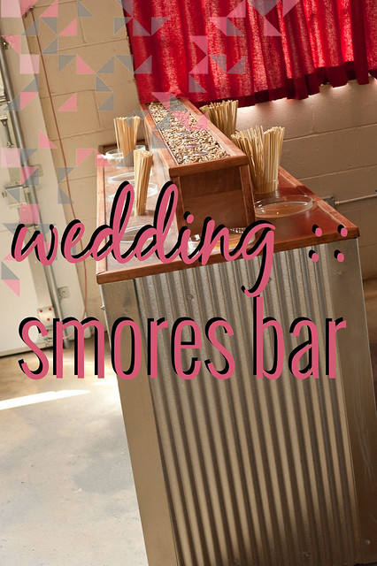 wedding | smores bar