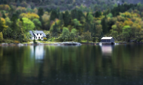 autumn trees houses sea green fall nature water colors beautiful rain weather norway canon buildings reflections wonderful photography eos living photo cabin focus flickr mood foto view outdoor cottage picture norwegen shift location best noruega fjord grün scandinavia boathouse tilt wald lage ts 6d autofocus awesom greatphotographers umfeld