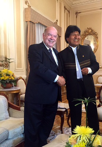 Secretario General de la OEA se reunió con el Presidente de Bolivia