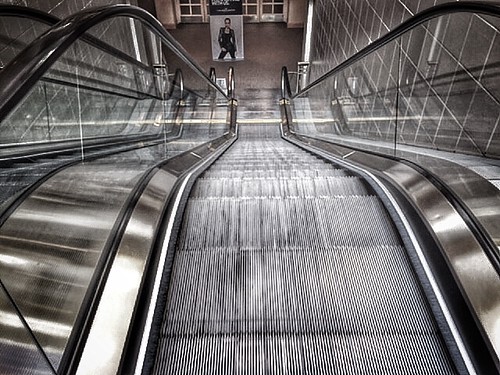 architecture shiny escalator longviewdown