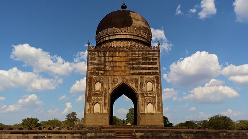 india architecture flickr tomb arches tiles dome ka charbagh islamic deccan bidar sultanate alibaridshah