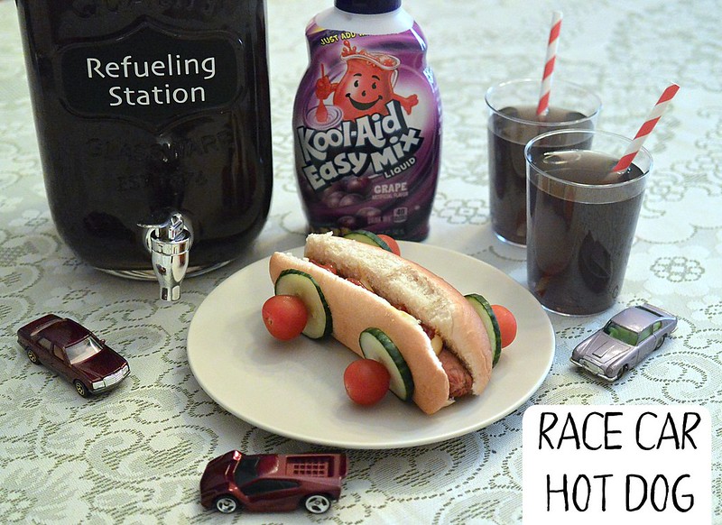 Race Car Hot Dog