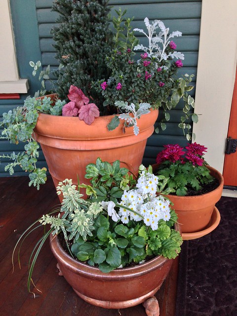 Front Porch Container Planting