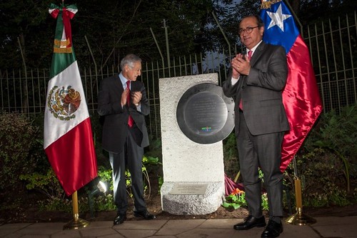 Conmemoración del 25º aniversario de la reanudación de relaciones diplomáticas México-Chile