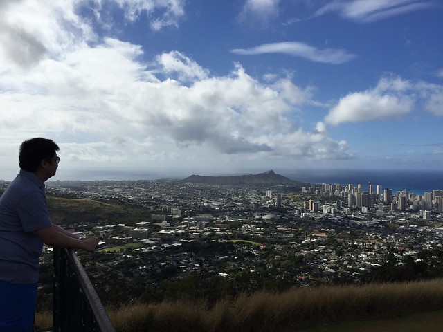 View of Diamond Head and city, Honolulu