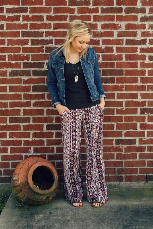 How to wear wide legged pants - best wide leg pants outfit ideas