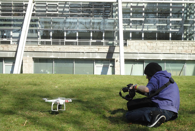 2015 04 21 Quadcopter on Campus