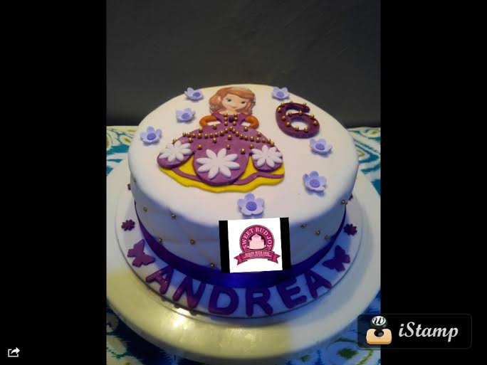 Sofia the First Themed Cake by Joy