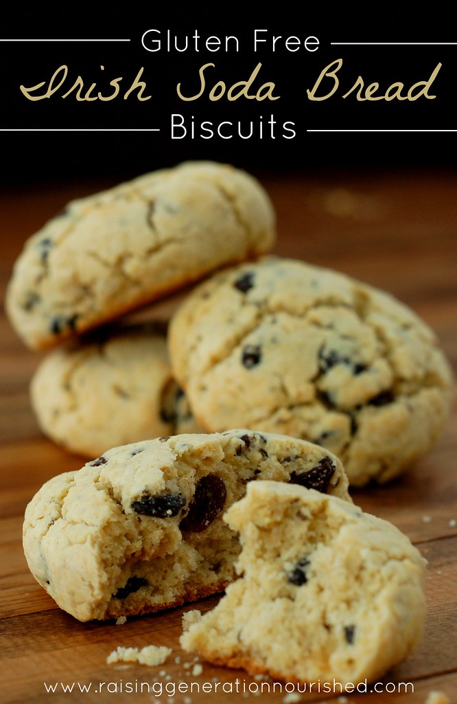 Irish Soda Bread Biscuits :: Gluten Free with Nut, Egg, & Dairy Free Options
