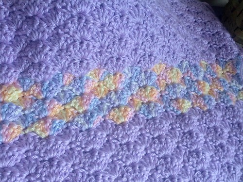 Crochet Shell Stitch Blanket Pattern
