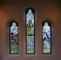 north transept glass by F C Eden (1928)