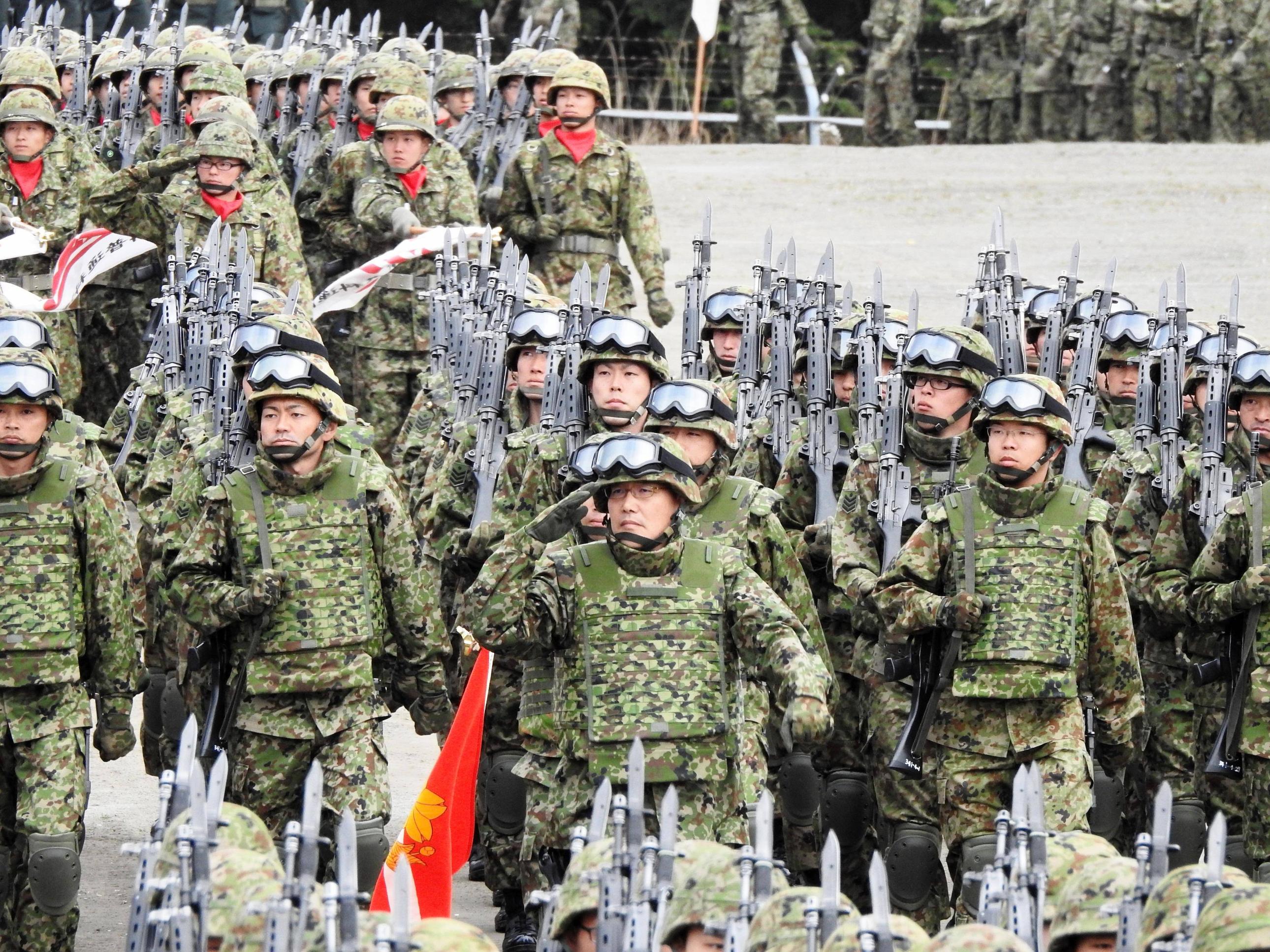 Modern Japanese Military military morale patch JSDF JGSDF Self Defense Force