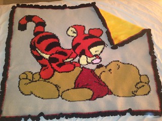 Pooh and Tigger Blankie