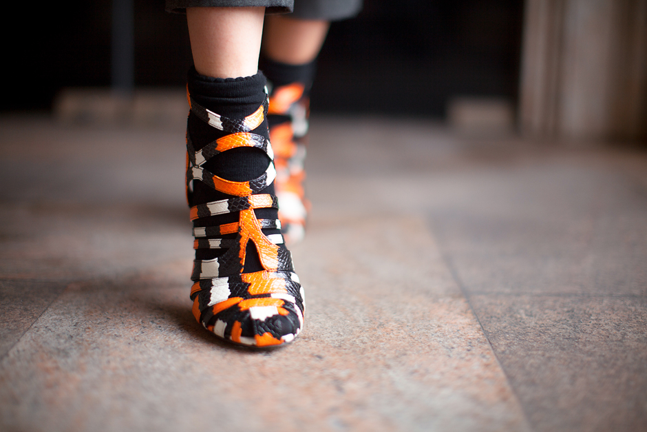 orange-heels-lace-up