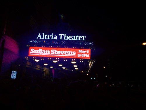Sufjan Stevens at Altria Theater in Richmond (5-6-15) (1)