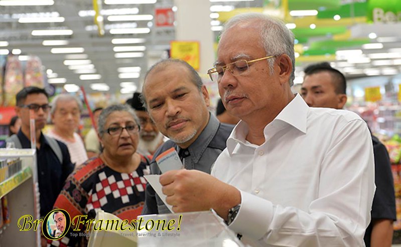 Najib Razak Check Resit Pembelian