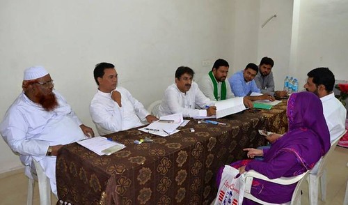 AIMIM MLA Imtiyaz Jaleel and his team holding interviews for candidates ahead of Civic Polls in Aurangabad