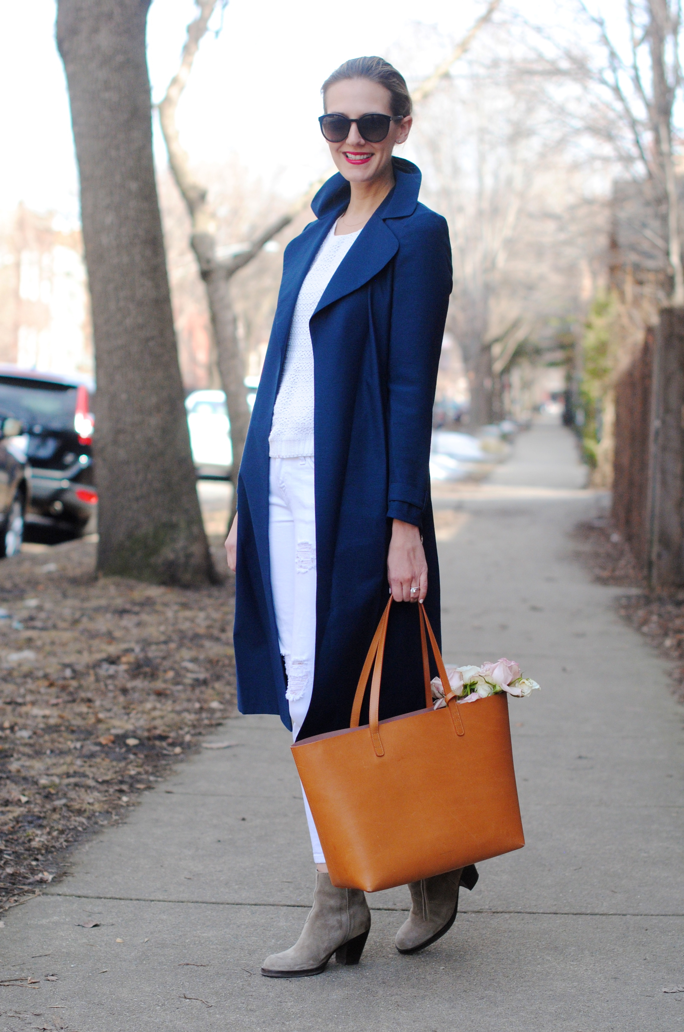 The Navy Trench Coat (See Jane Wear) - See (Anna) Jane.