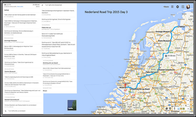 Road Trip Nederland 2015 Map 3