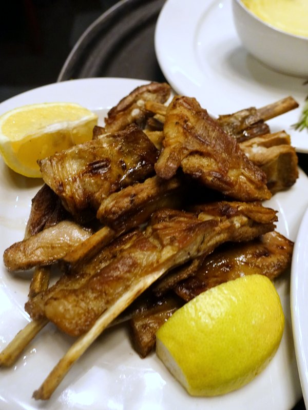 The Butcher Shop and Grill- Izimbambo Zemuu (salted lamb riblets) R89