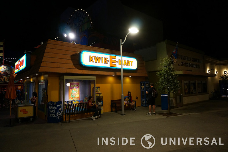 First Look: Springfield at Night at Universal Studios Hollywood