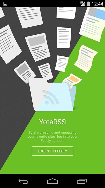 YotaPhone 2 - YotaRSS