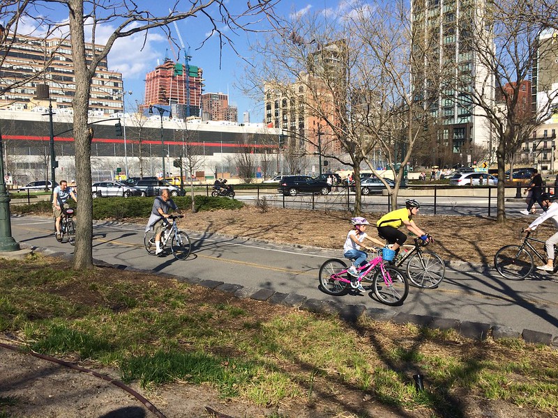 Bikes in NYC spring