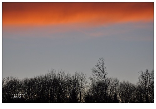 home tramonto nuvole cureggio