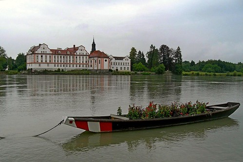 castle water river landscape bayern bavaria boot boat inn wasser chateau schloss fluss landschaft