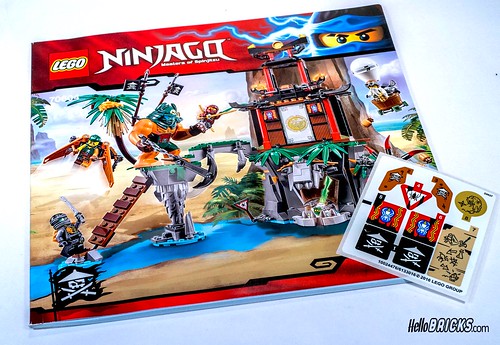 LEGO 70604 Ninjago Tiger Widow Island