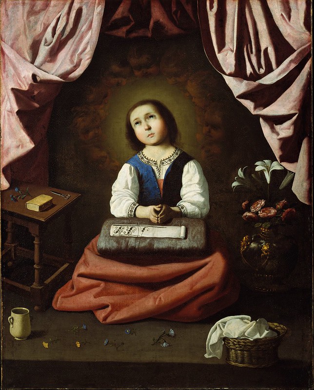 Francisco de Zurbarán - Maria Bambina (c.1632)