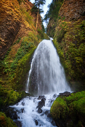 oregon river waterfall columbia falls gorge wahkeena