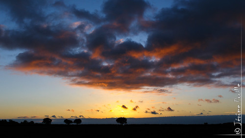 sunset france clouds nuages nordpasdecalais coucherdesoleil fiefs ternois