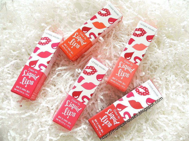 Etude House Color in Liquid Lips Boxes