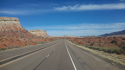 Driving through the Four Corners area in New Mexico