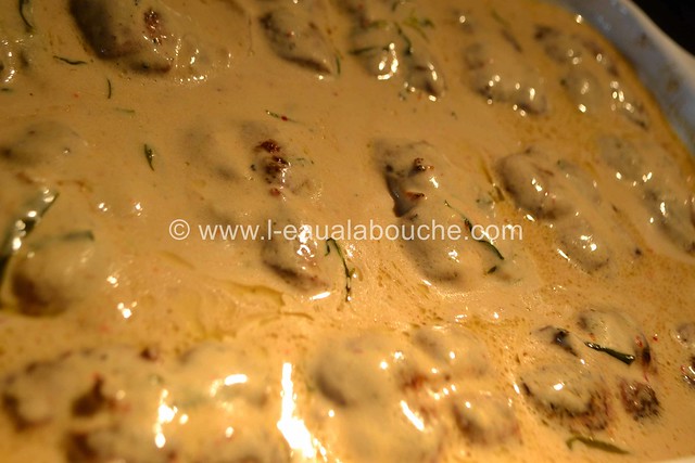 Paupiettes de Veau Sauce à la Moutarde et à l'Estragon  © Ana Luthi 