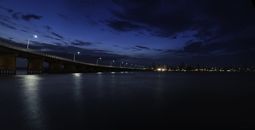 ocean street city longexposure bridge blue light sunset sea wallpaper seascape black color colour reflection water architecture night clouds river dark landscape prime bay coast arty view screensaver background widescreen sony north wide smooth vivid surreal australia scene hires negativespace nsw hd bluehour 16mm 5k forster 4k tuncurry highres leadinglines mirrorless minimual a6000 sonyilce6000