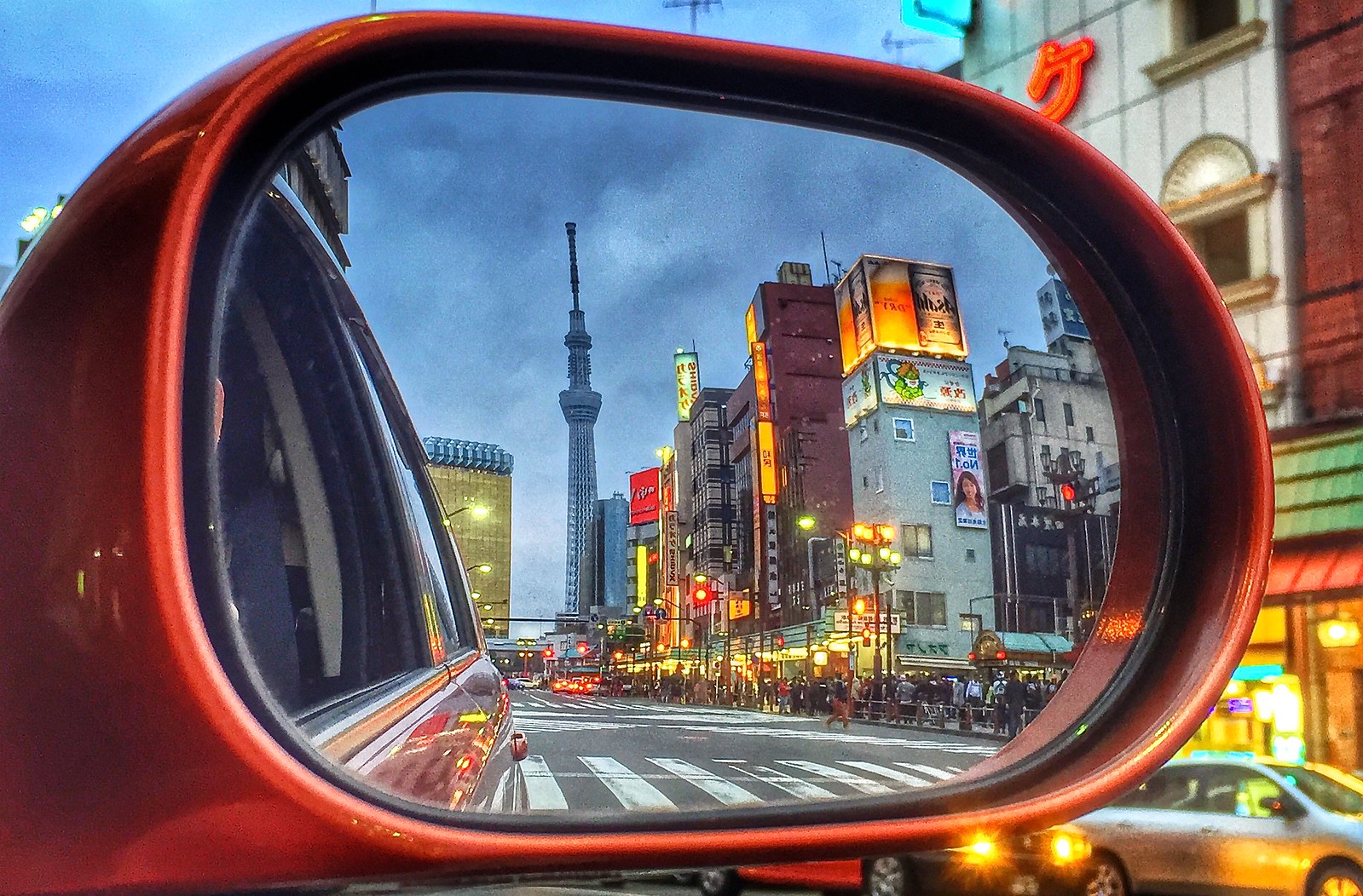 Asakusa and Tokyo Skytree Reflections