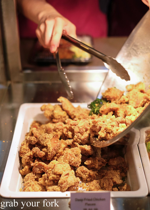 Taiwanese deep fried chicken at Taste of Cho, Market City Chinatown