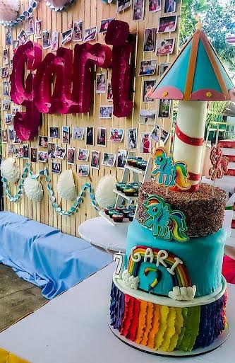 Little Pony Carousel Cake by Ginalyn Mangosong