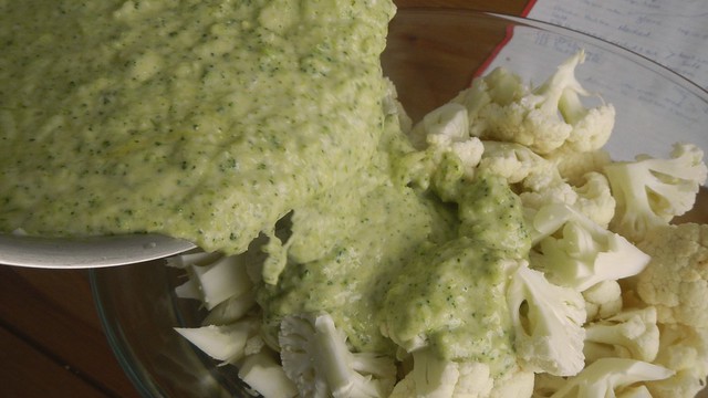 Cheesy Cauliflower Broccoli 16
