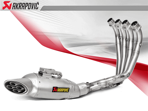 Akrapovic Racing Line Titanium Honda CB650F /ABS 2014 14> Full Exhaust