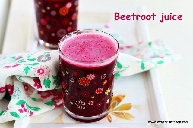 beetroot + juice
