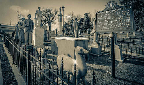 cemetery kentucky ky statues fujifilm monuments historicalmarker mayfield wooldridge xp1 maplewoodcemetery bobbell xpro1 wooldridgemonuments