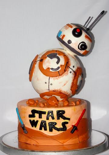 Starwars Cake by Jean Gilbert Go of Go Sweets Cakes and Pastries