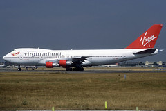 Virgin Atlantic B747-287B G-VIRG LHR 12/08/1995