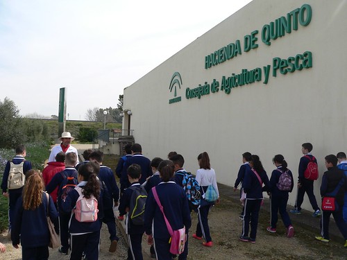 Visitas escolares a las haciendas por el Día de Andalucía