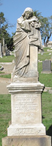 Margaret M. Hall Monument~Mountain View Cemetery (Oakland, CA)
