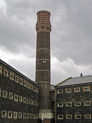 Exterior of the Crumlin Road Gaol (Jail) in Belfast, Ireland